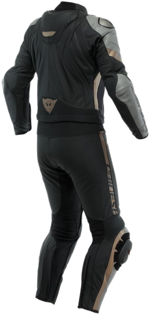 Dainese Avro 4 2-delt motorcykel læderdragt sort/grå 52 Figur 11