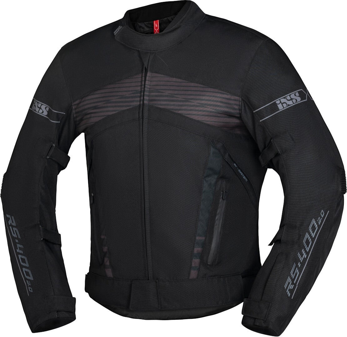 IXS RS-400-ST 3.0 Motorrad Textiljacke schwarz 3XL Abbildung 1