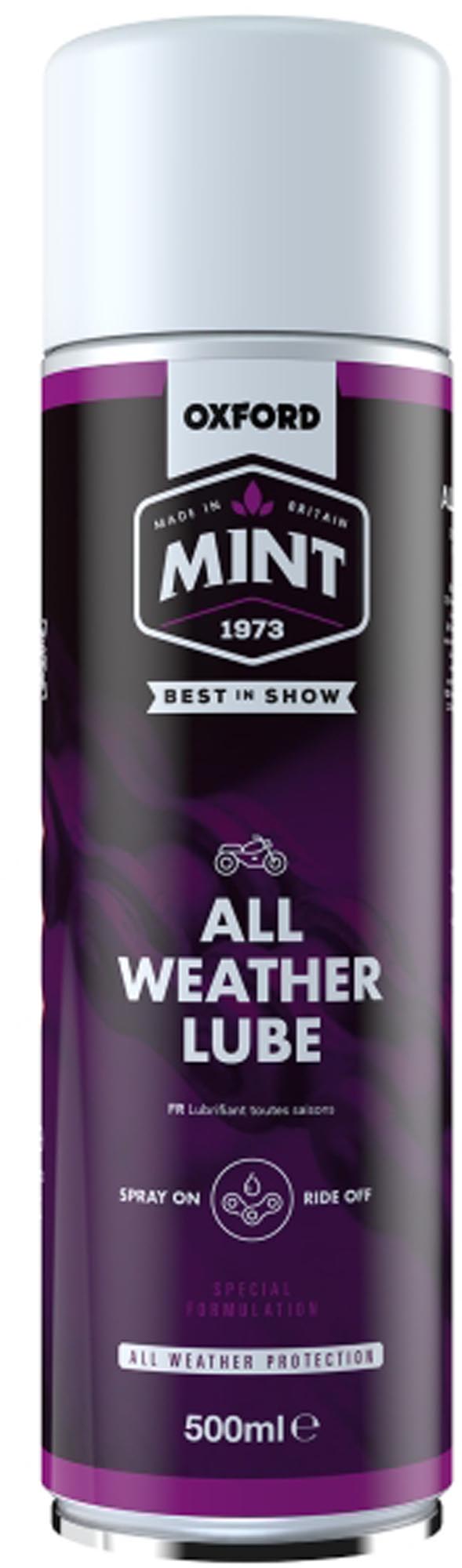 Oxford Mint All Weather Lube 500ml Figure 1