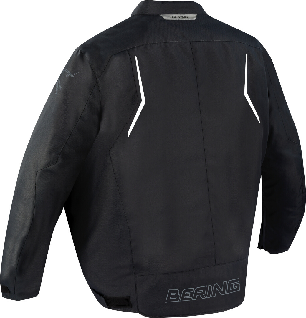 Bering Dundy King Size waterproof Motorcycle Textile Jacket black/white W-XL Figure 2