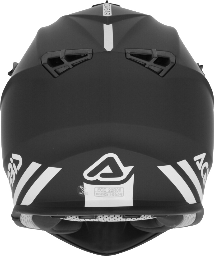 Acerbis Linear Solid Casco da motocross nero opaco XXL (63/64) Figura 4