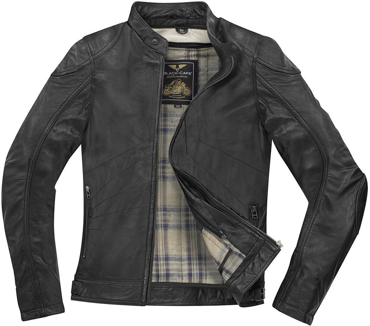 Black-Cafe London Atlanta Jachetă de piele de motocicletă 48 Figura 2