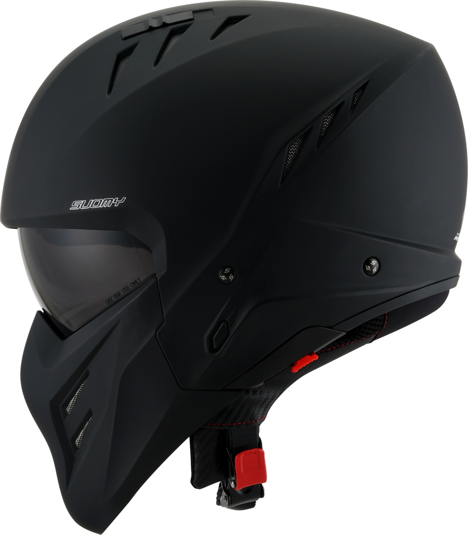 Suomy Armor Plain Trysková přilba Black Matt M (57/58) Obrázek 5