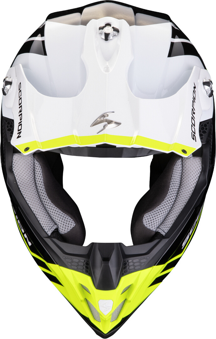 Scorpion VX-16 Evo Air Fusion Cască de motocross Negru/Alb/Galben L (59/60) Figura 3