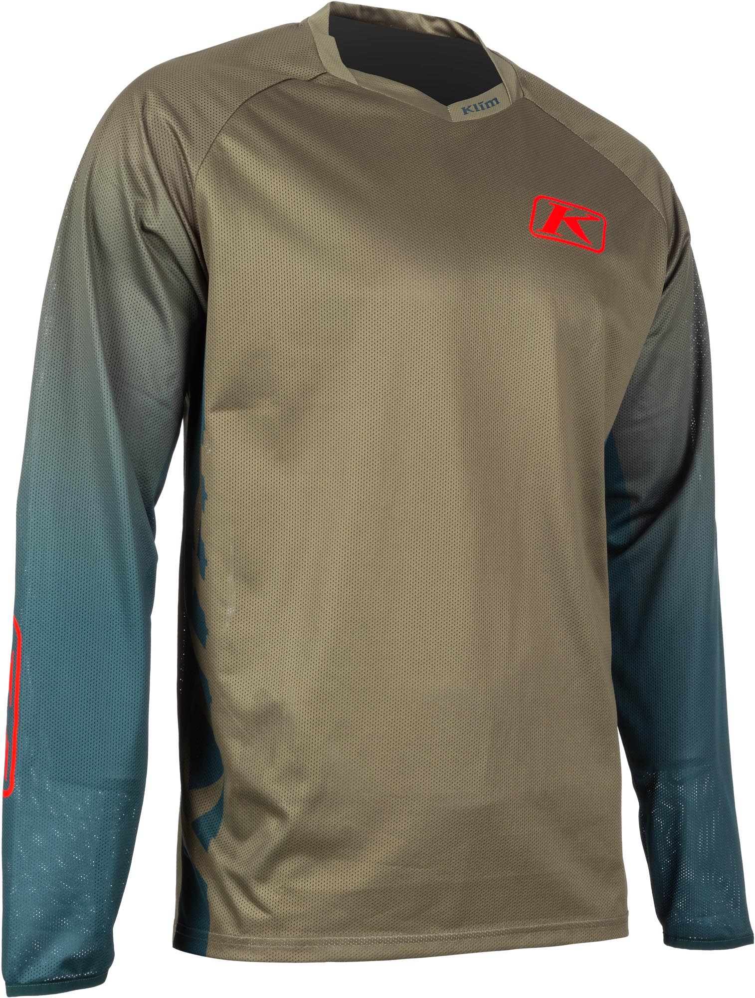 Klim XC Lite Purist Maillot Motocross olive/vert XXL Figure 5