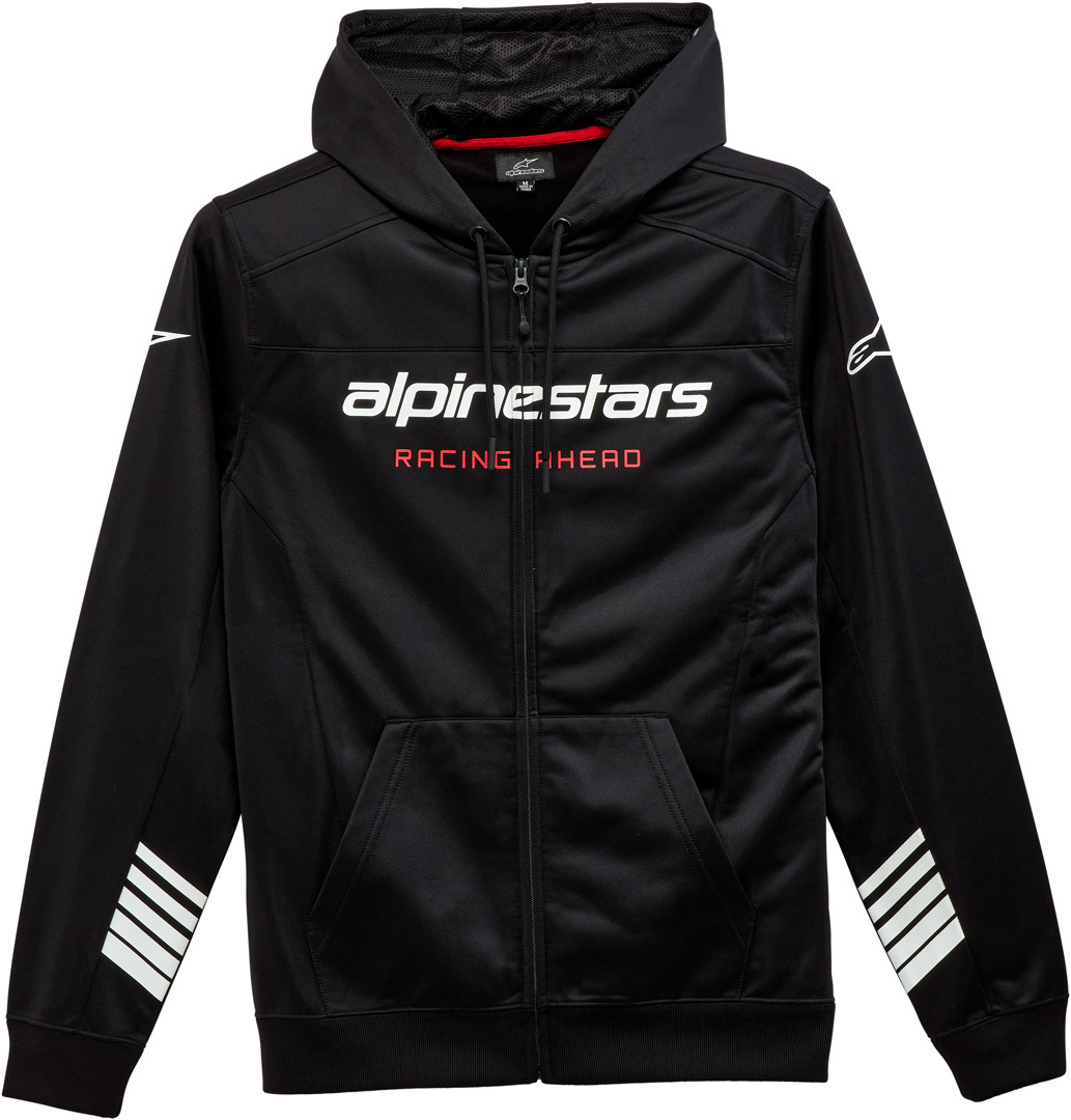 Alpinestars Session LXE Hanorac cu fermoar negru M Figura 1