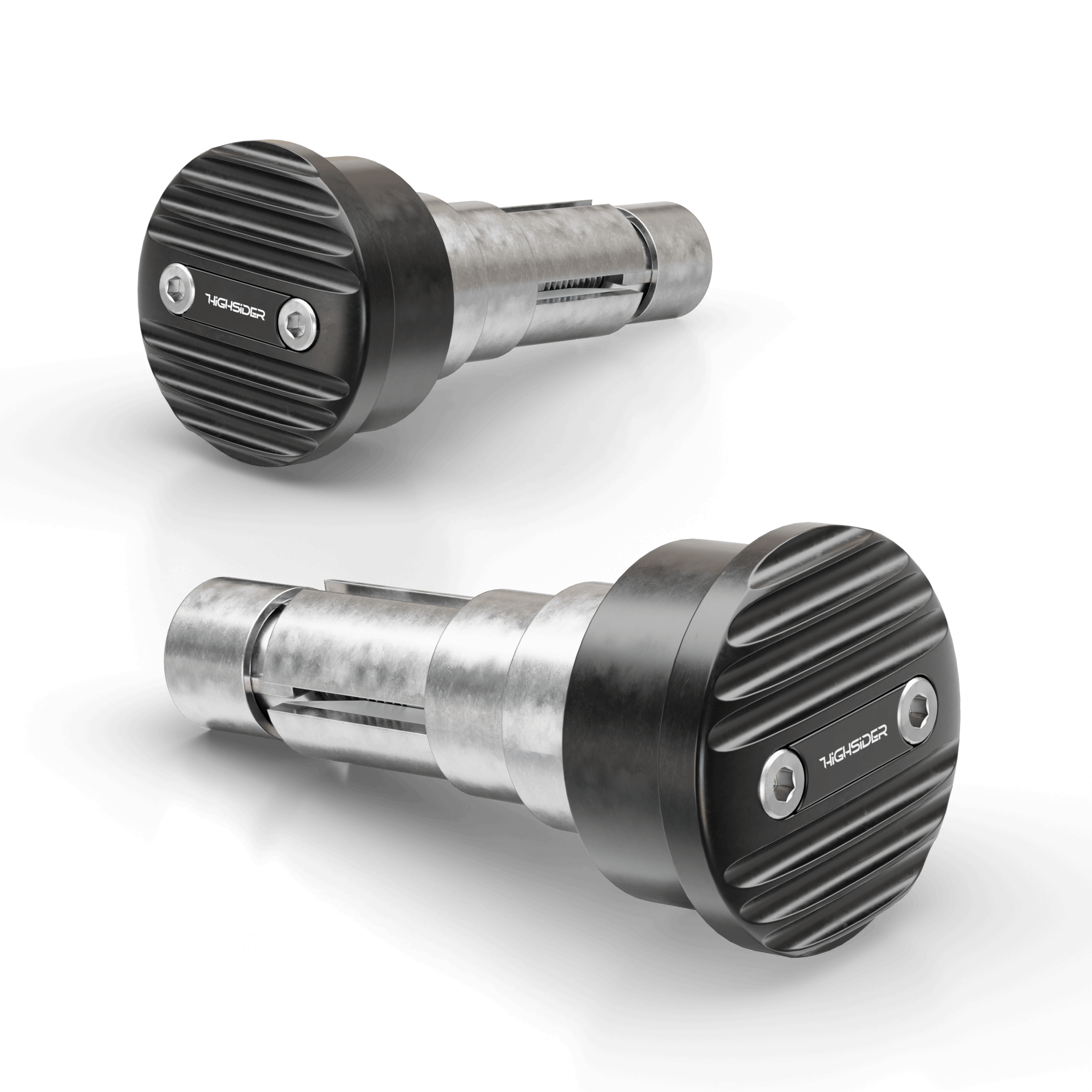 HIGHSIDER WAVE Lenkergewichte svart Figur 1 HIGHSIDER WAVE Lenkergewichte svart Figur 1
