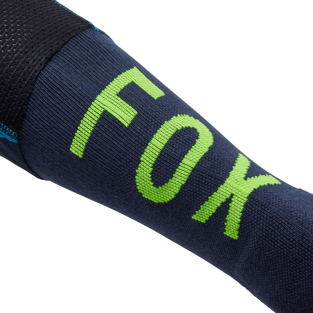 FOX Flexair Knee Brace Șosete de motocross Galben/Albastru M Figura 3