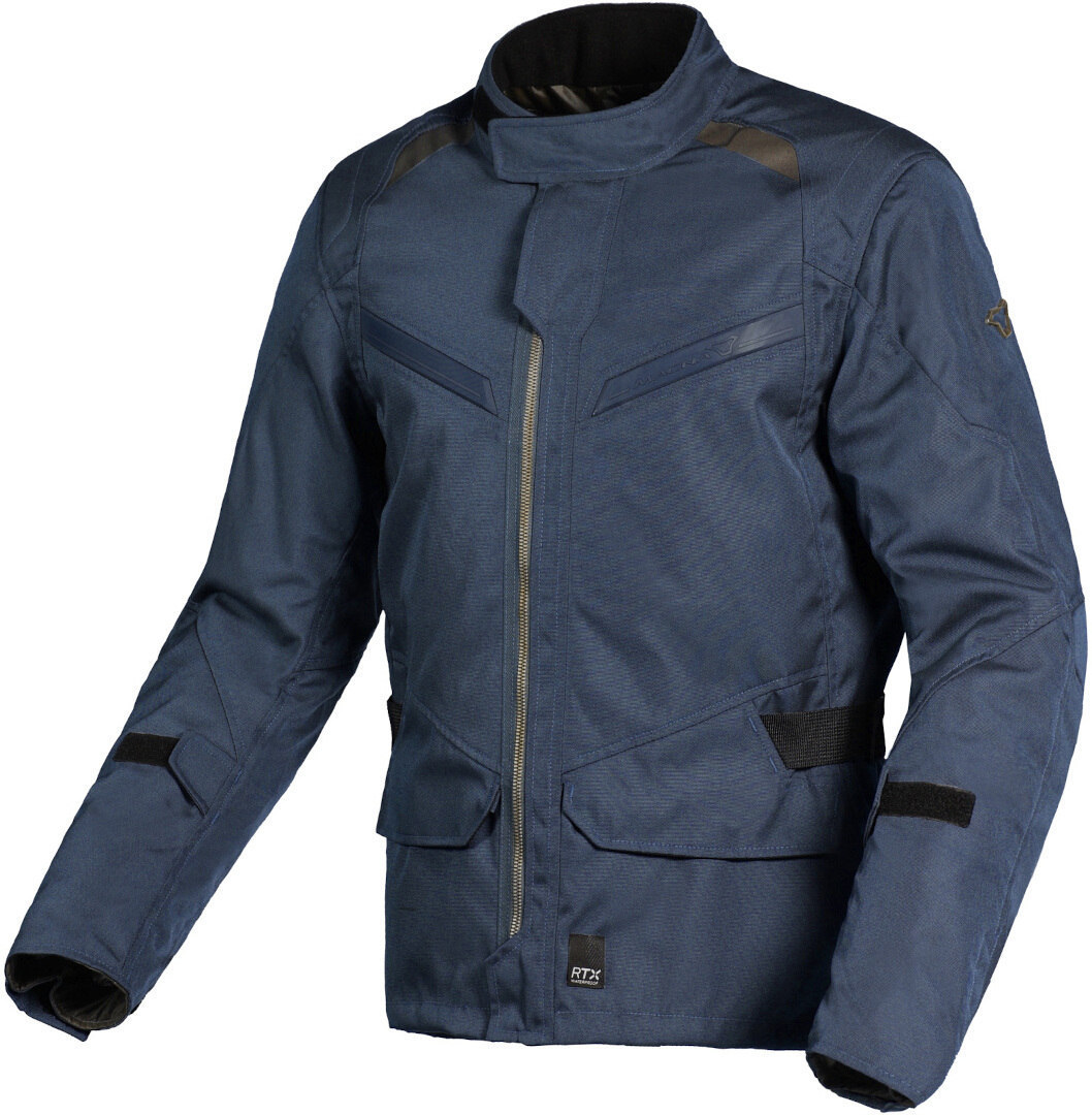 Macna Murano waterproof Motorcycle Textile Jacket dark blue L Figure 1
