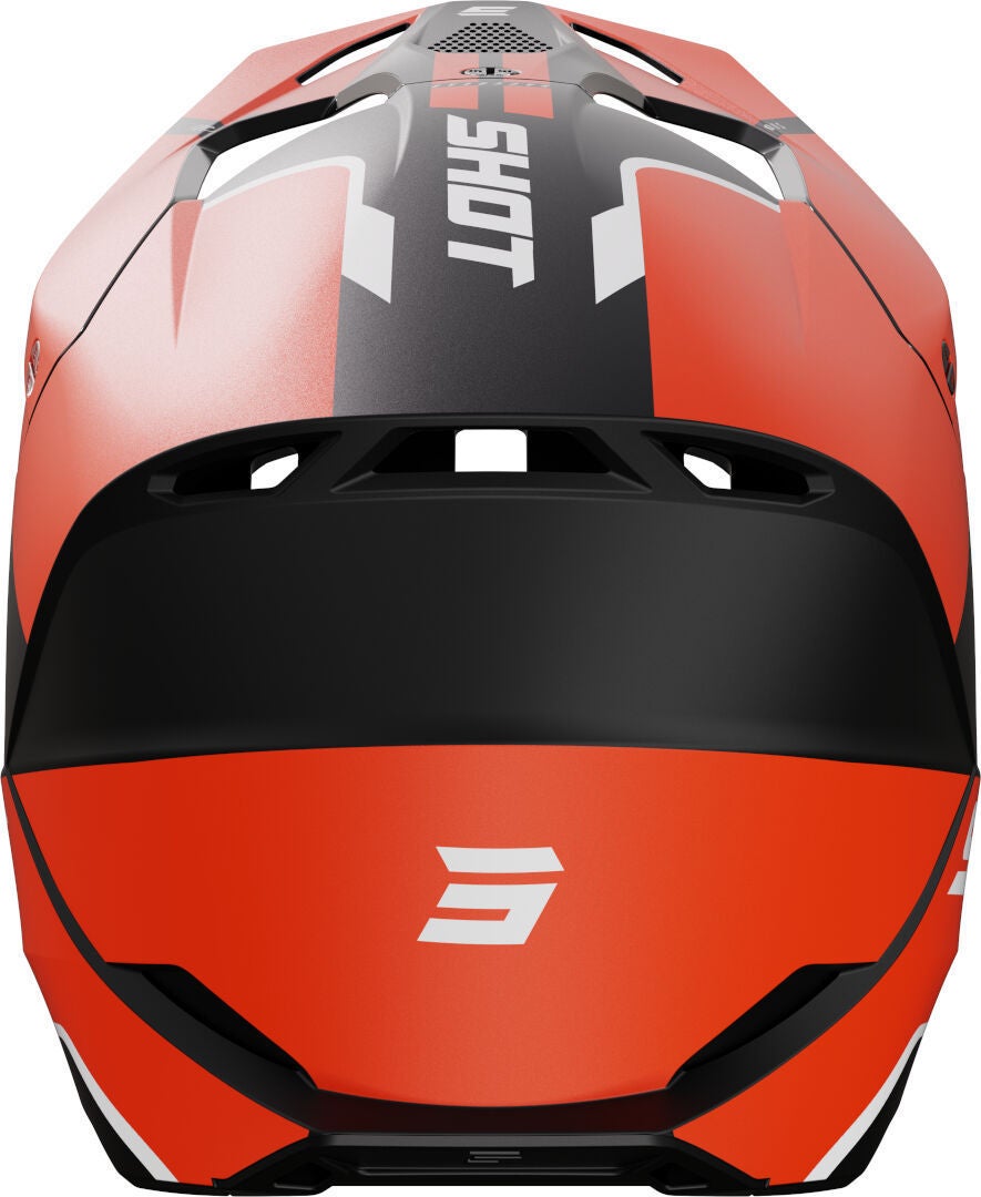 Shot Furious Bolt Motocross hjelm orange/sort S (55/56) Figur 2
