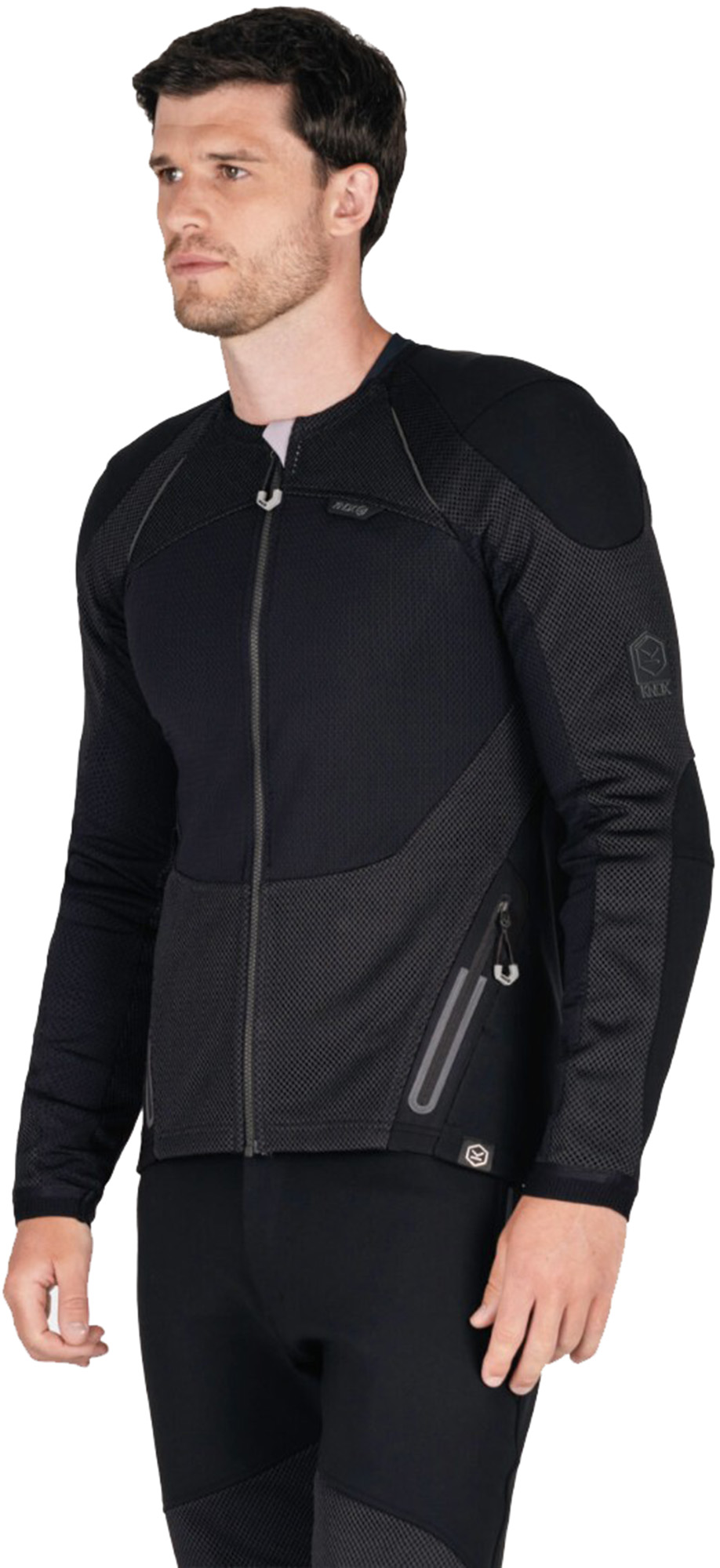 Knox Urbane Pro Move Motorcycle Textile Jacket black XL Figure 2