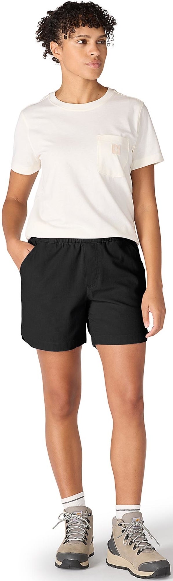 Carhartt Force Ripstop Shorts pour femmes noir S Figure 4