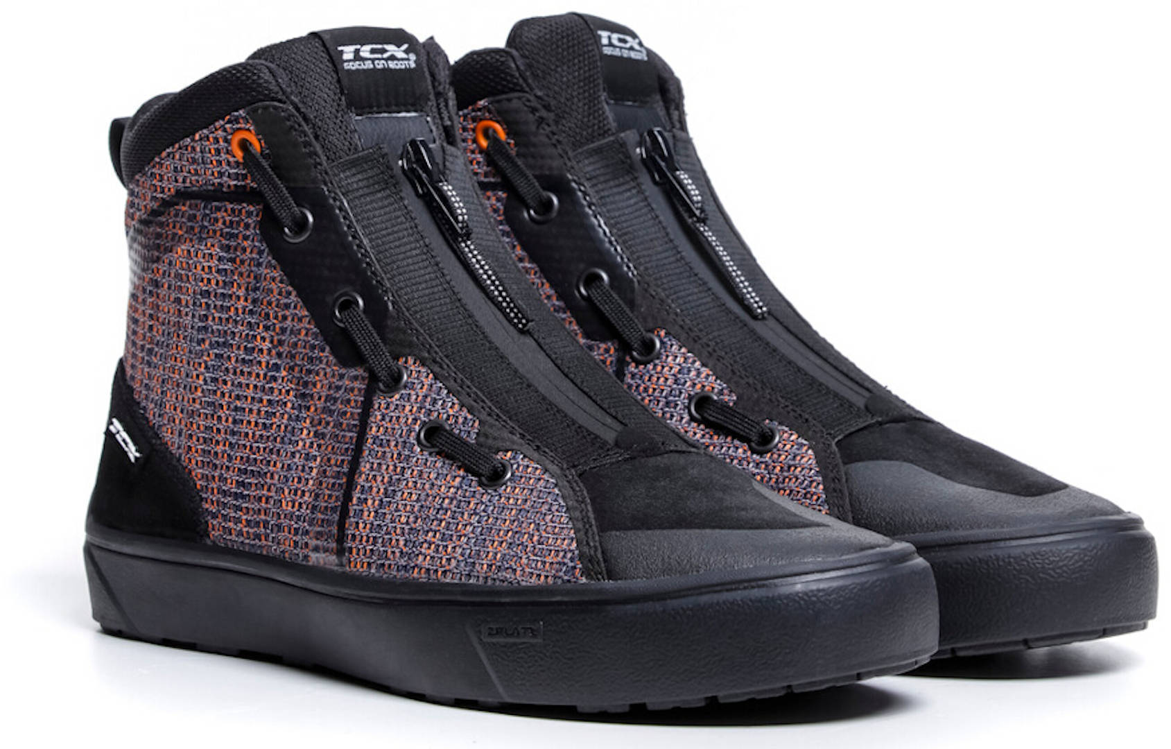 TCX Ikasu Air Motorschoenen zwart/blauw/oranje 44 Figuur 1