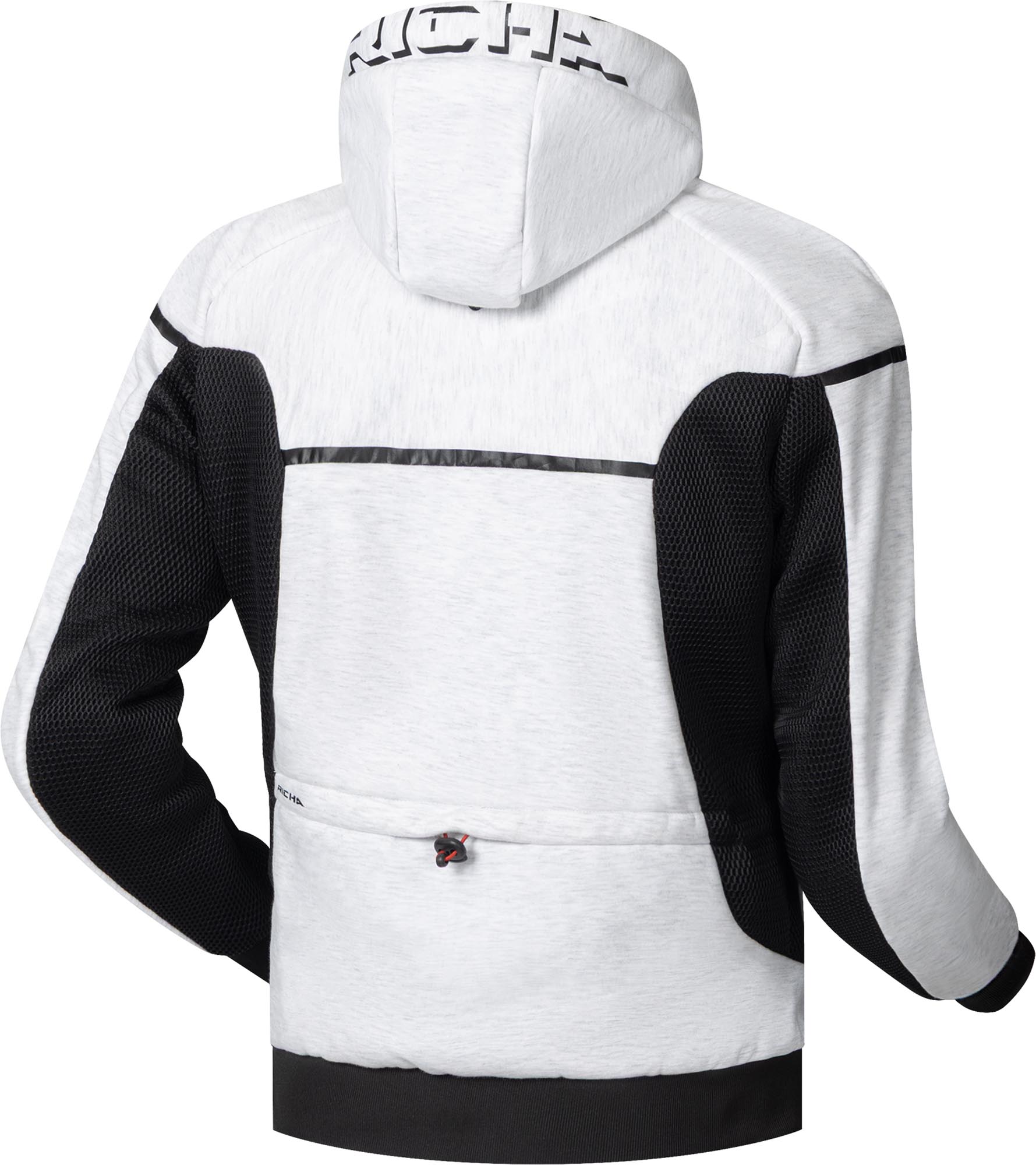 Richa Stradale Air Sweat à capuche moto gris 2XL Figure 2