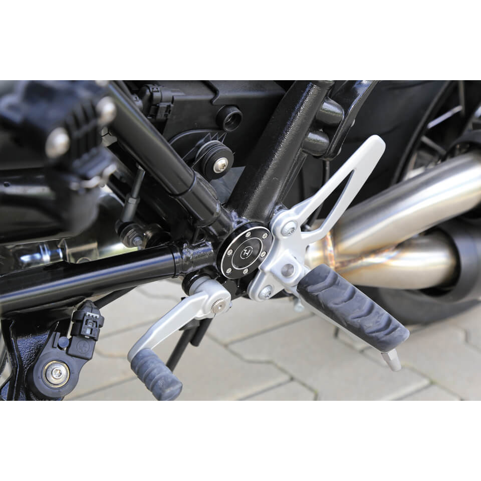 HIGHSIDER CNC FRAME CAP Set, Abdeckkappen Set für BMW RnineT 2-bitar Figur 3