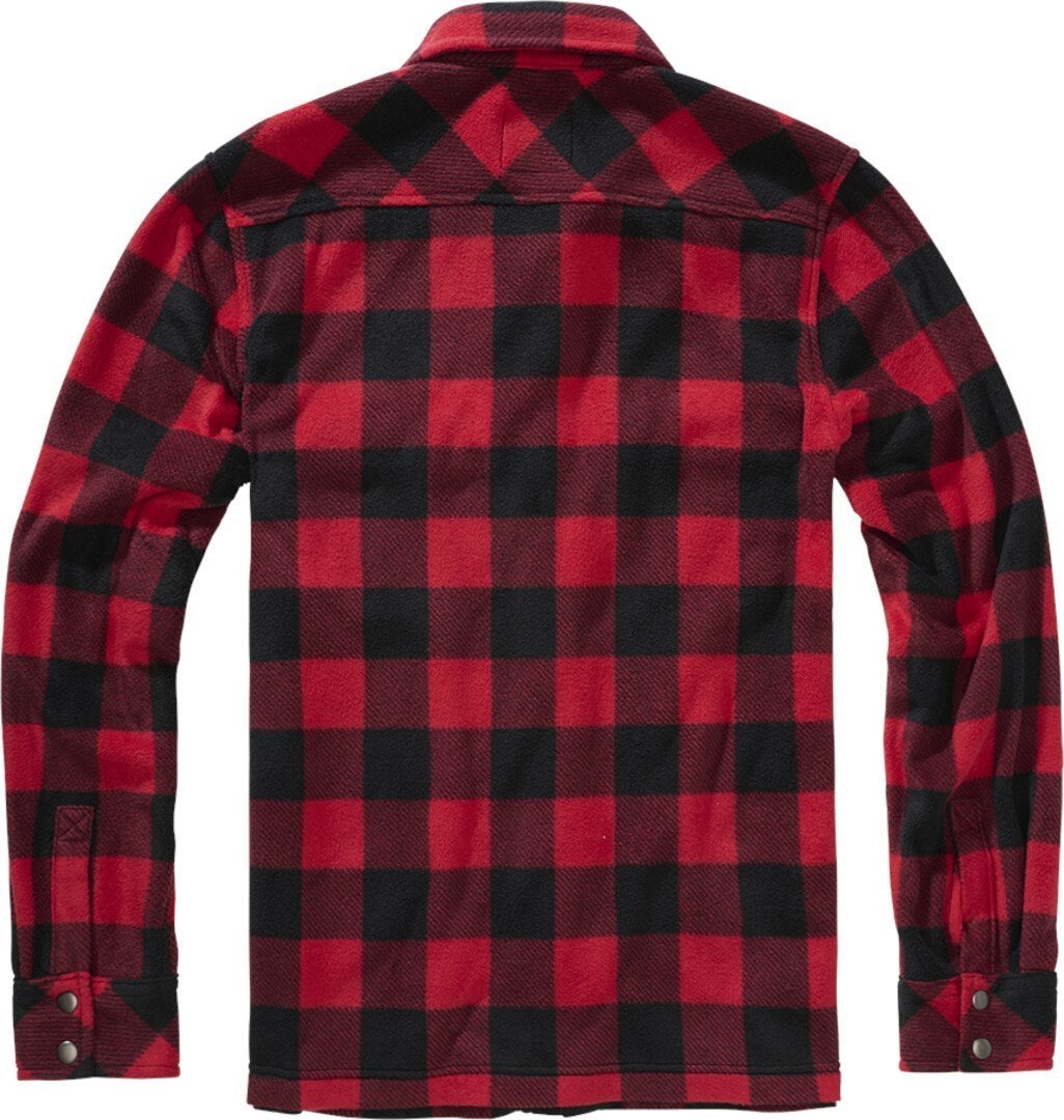 Side view of Brandit Jeff Fleece Shirt