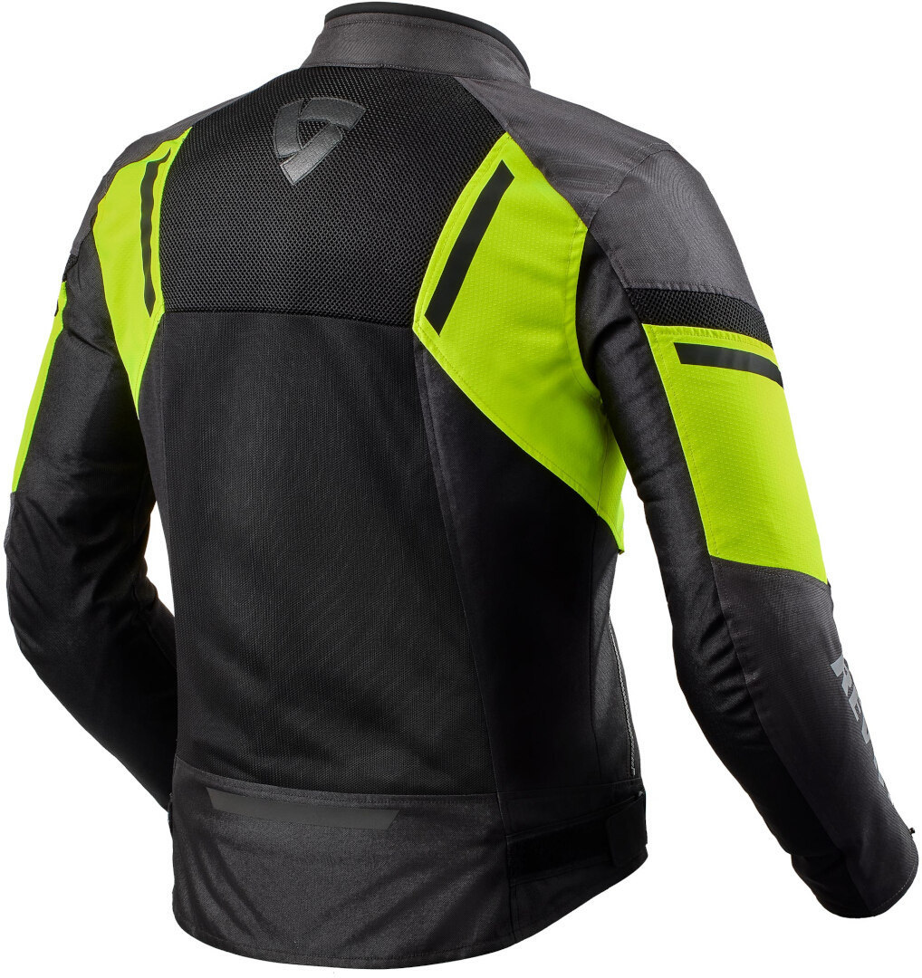 Revit GT-R Air 3 Jachetă textilă pentru motociclete negru/galben 3XL Figura 2