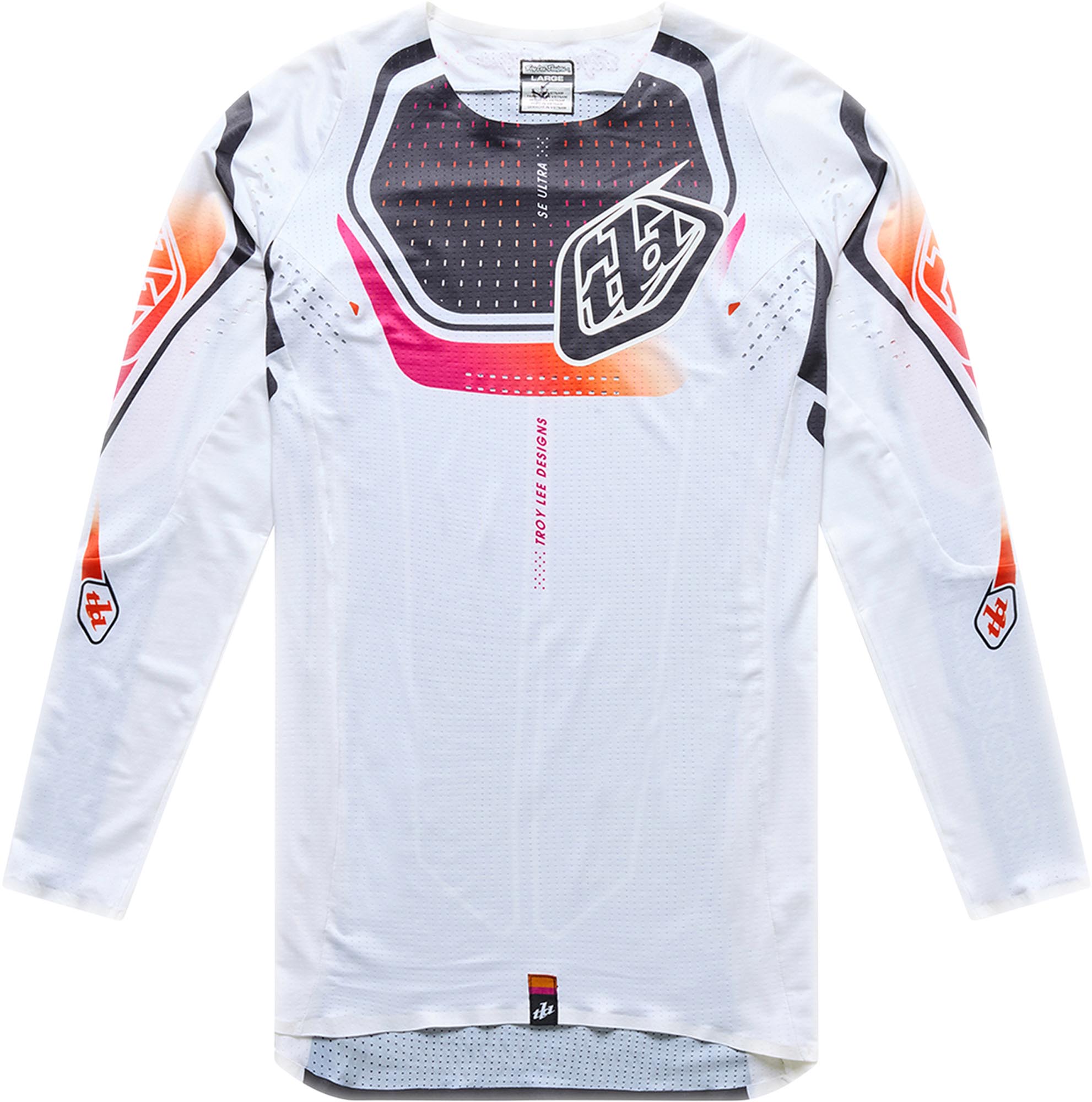 Troy Lee Designs SE Ultra Proton Motocrosstrøje hvid M Figur 1