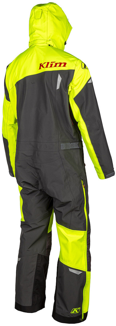 Klim Ripsa Tuta da neve monopezzo giallo Short XL Figura 2