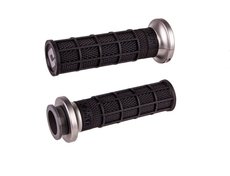 ODI V-Twin Lock-on™ Set Hart-Luck Signature Full-Waffle Grip (Throttle By Wire) - Harley Davidson 2008- Figura 1