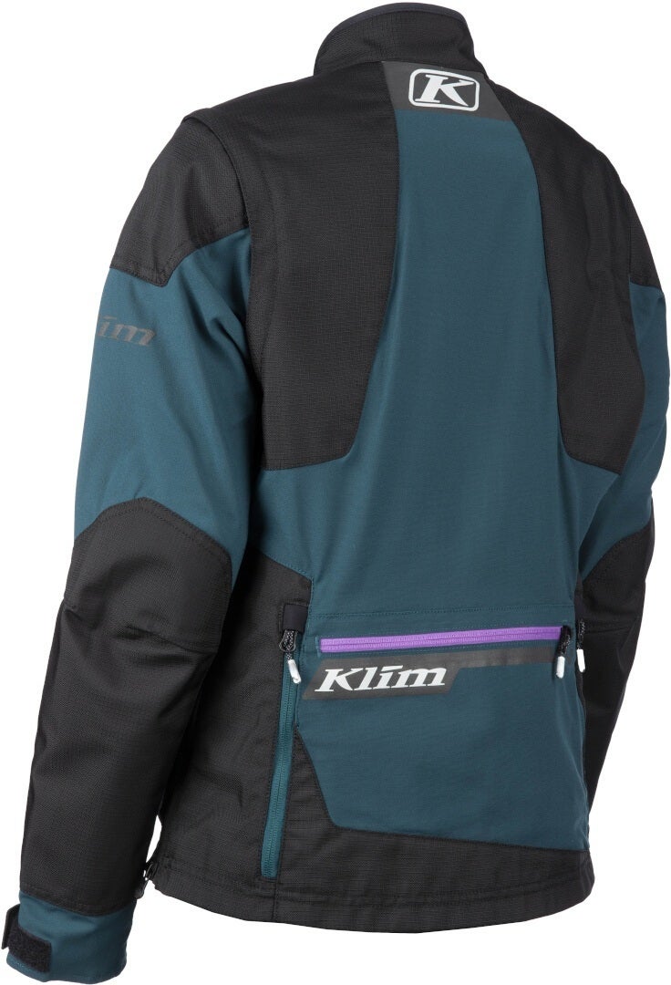 Klim Rebelle Ladies Enduro Mesh Textiel jas Donkerblauw/zwart XL Figuur 2