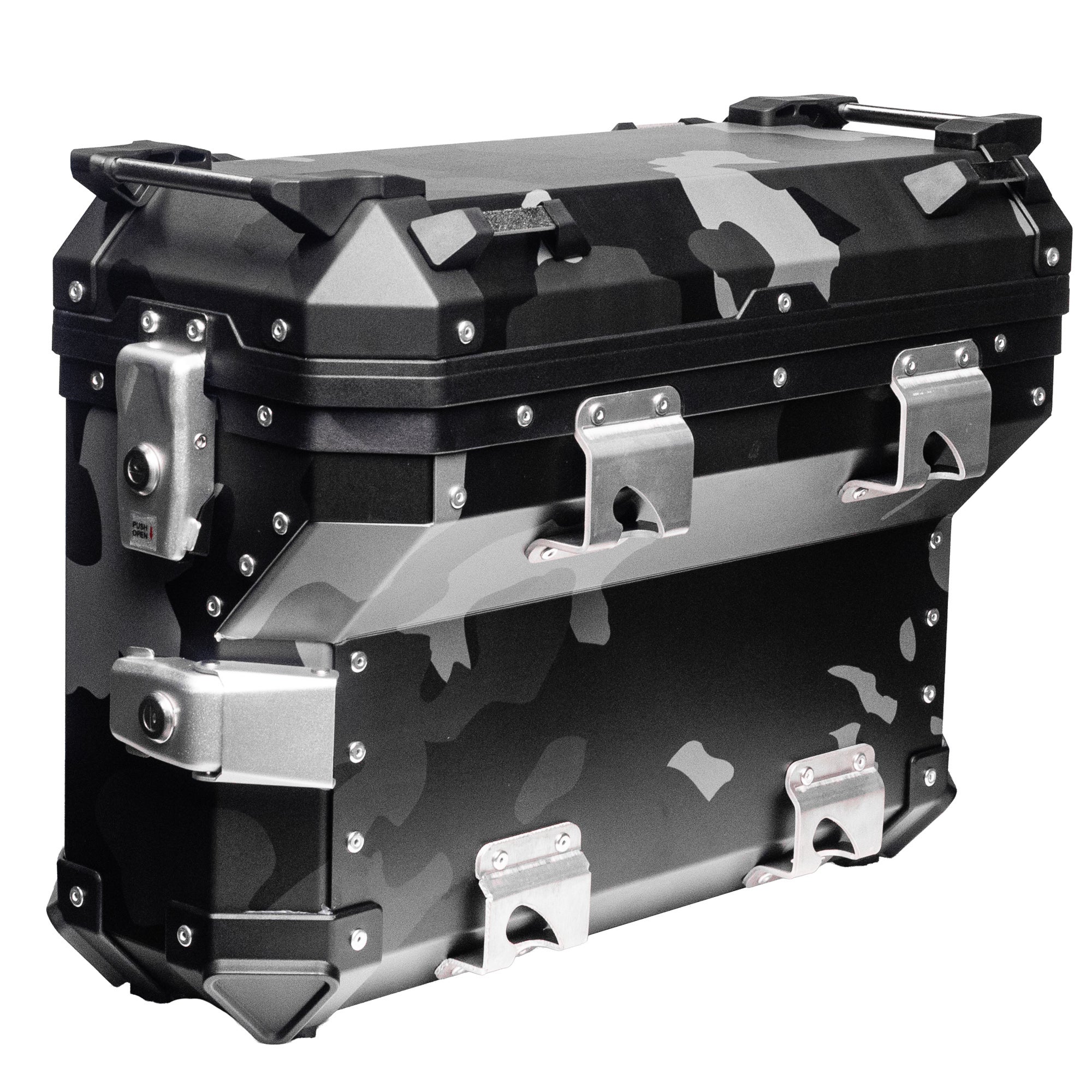 FC-Moto Terreno EVO Camo 36 L Alu Side Case left with cutout black camouflage Figure 6