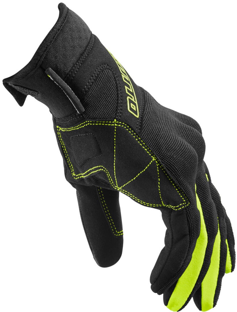 Bogotto F-ST Motorradhandschuhe schwarz/gelb S Abbildung 3