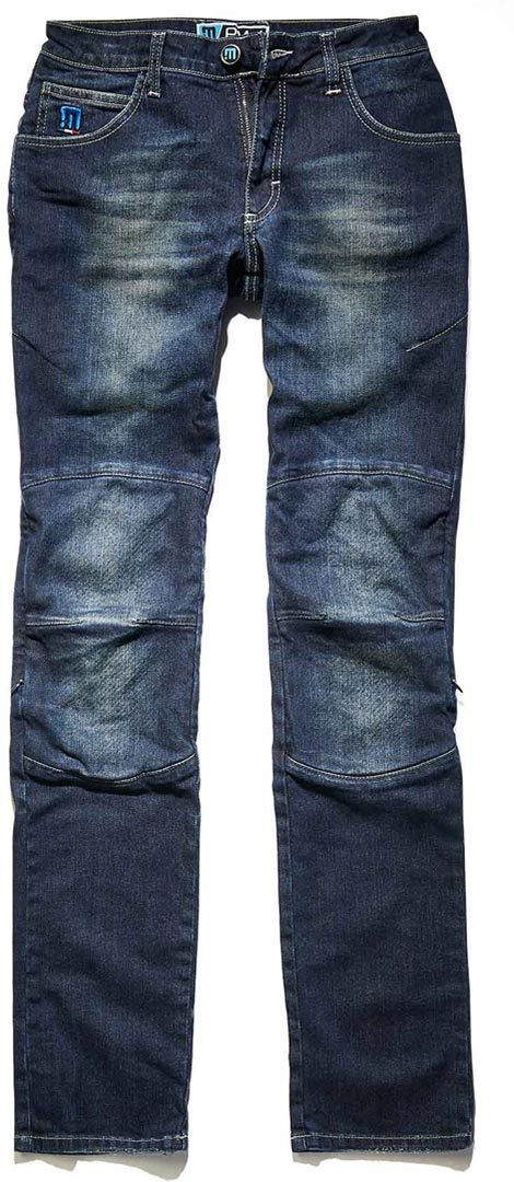 PMJ Florida Jeans da moto donna blu scuro 36 Figura 1