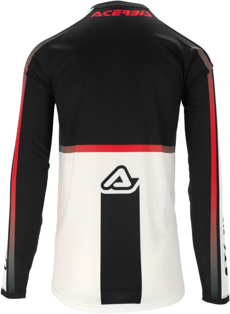 Acerbis MX Linear Lugo Motokrosový dres bílá/černá M Obrázek 3