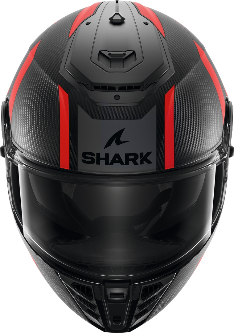 Shark Spartan RS Shawn Carbon Hjälm Svart matt/röd XS (53/54) Figur 2