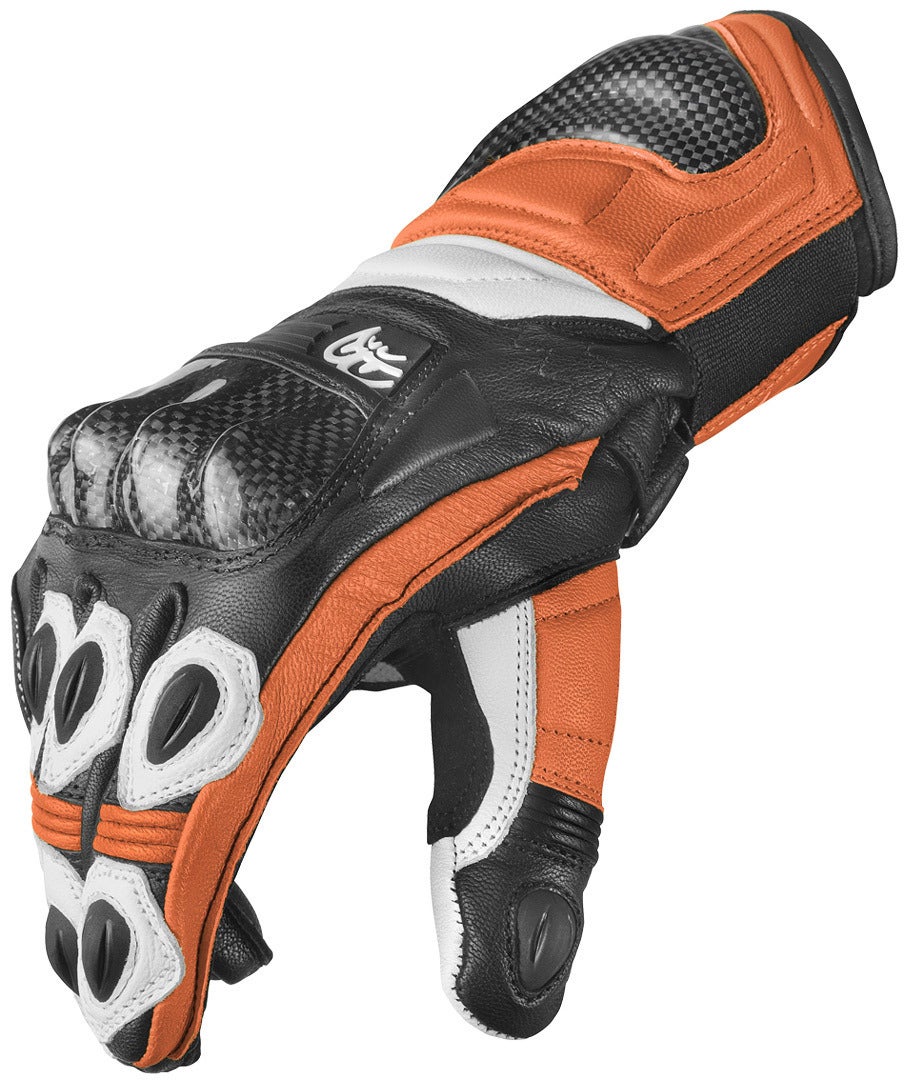 Berik TX-1 Pro Motorcykel handsker sort/hvid/orange M Figur 4