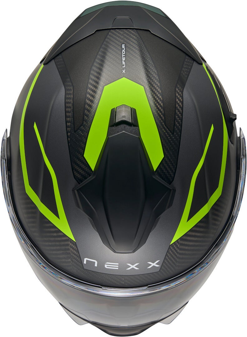 Nexx X.Lifetour Pro Mile Carbon Helm grijs mat/neongel S (55/56) Figuur 2