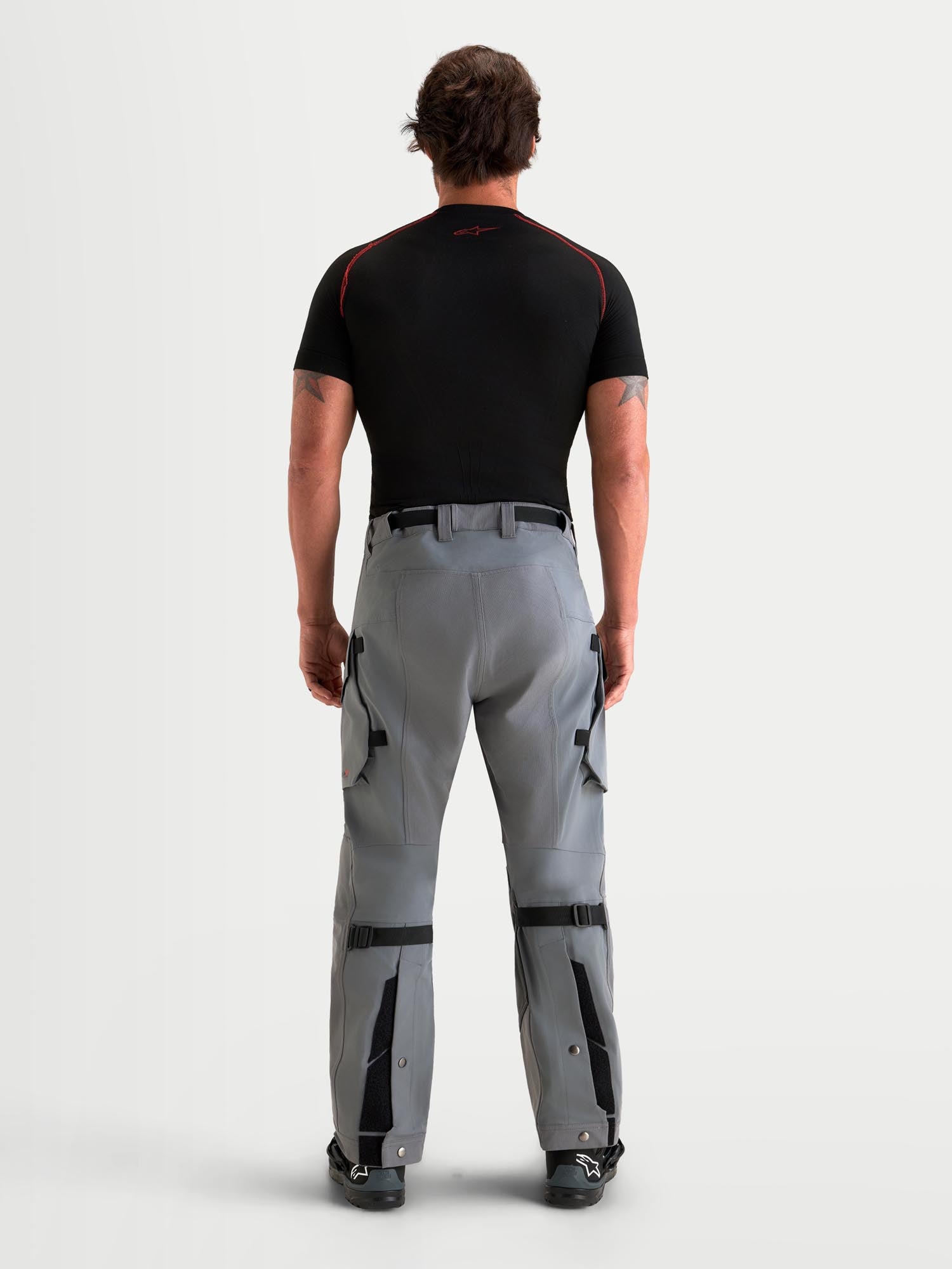 Alpinestars Maxdura Drystar XF waterproof Motorcycle Textile Pants grey/black M Figure 6