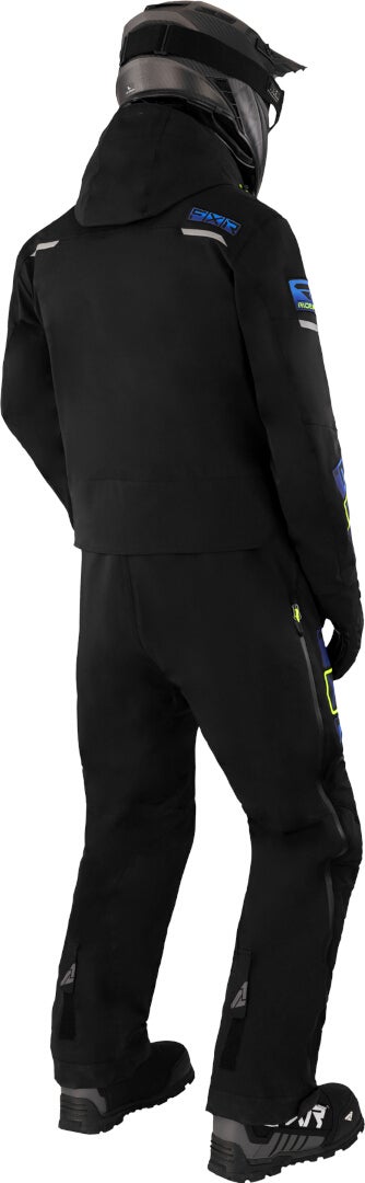 FXR Maverick Lite 1-Teiler Snowmobil Kombi schwarz/blau/gelb XL Abbildung 2