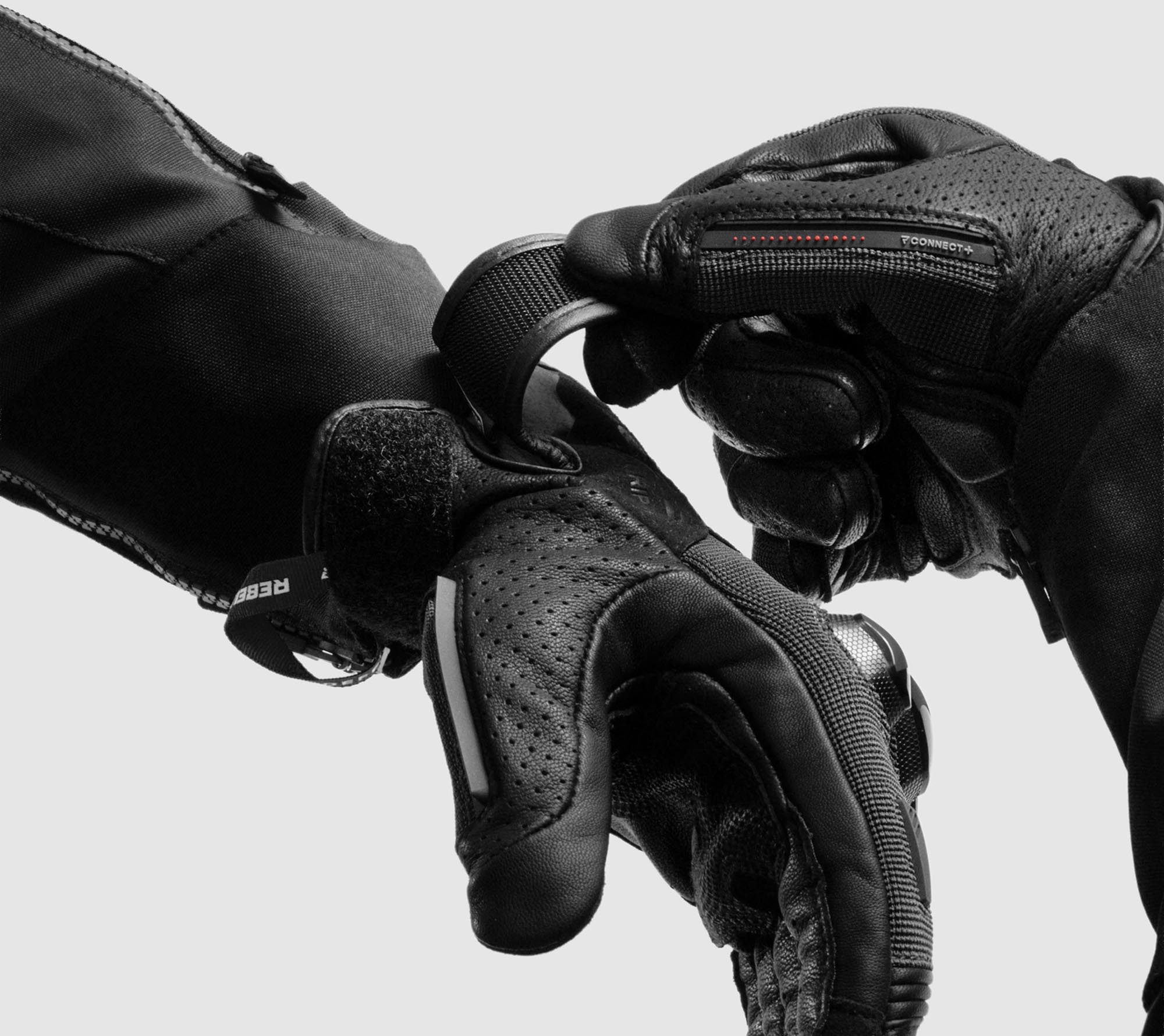 Rebelhorn Defender Mănuși de motocicletă negru XL Figura 4