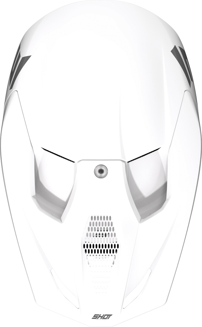 Shot Furious Solid Casco Motocross Bianco S (55/56) Figura 2