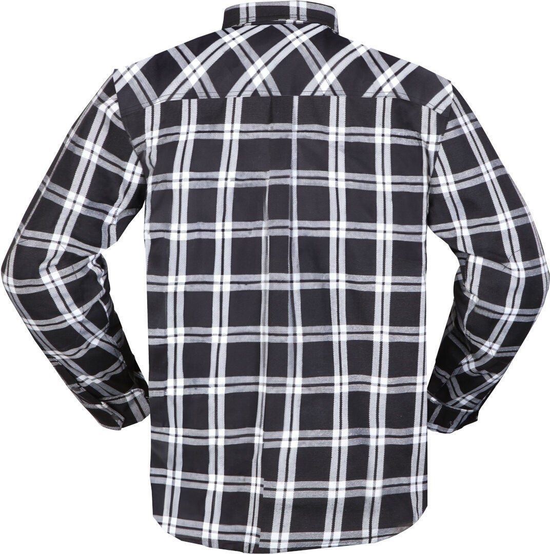 Modeka Colden Moottoripyörän paita musta/valkoinen 3XL Kuva 2