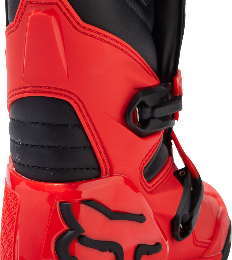 FOX Comp 2023 Stivali da motocross giovanile rosso/nero 3 Figura 6