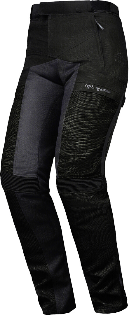 Ixon M-Njord Pantaloni textile pentru motociclete negru L scurt Figura 1