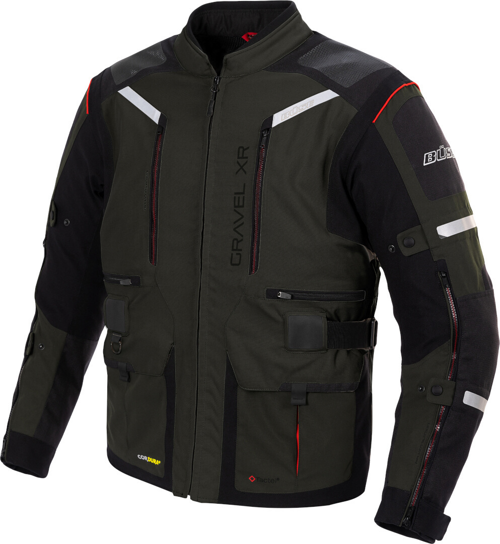 Büse Gravel XR Jachetă textilă impermeabilă pentru motociclete antracit 58 Figura 1