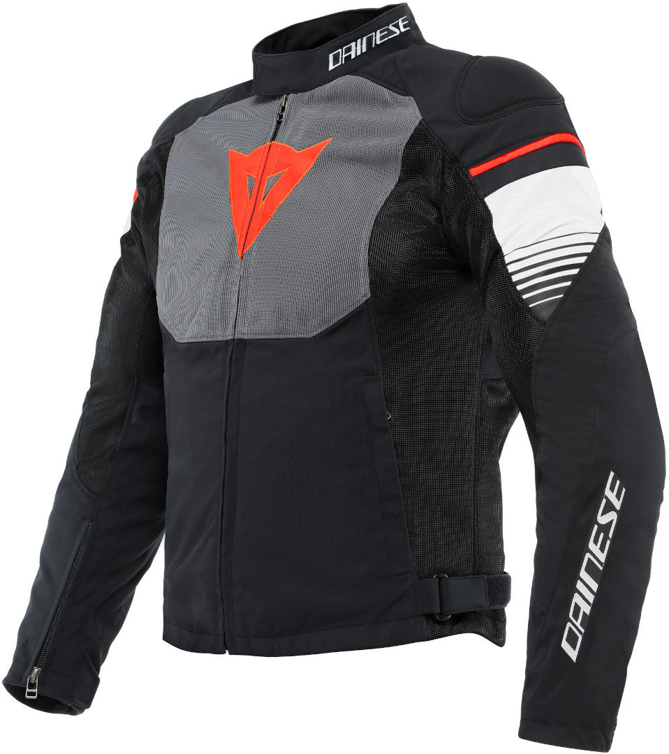 Dainese Air Fast Motorcycle Textile Jacket black/grey/white 48 Figure 1