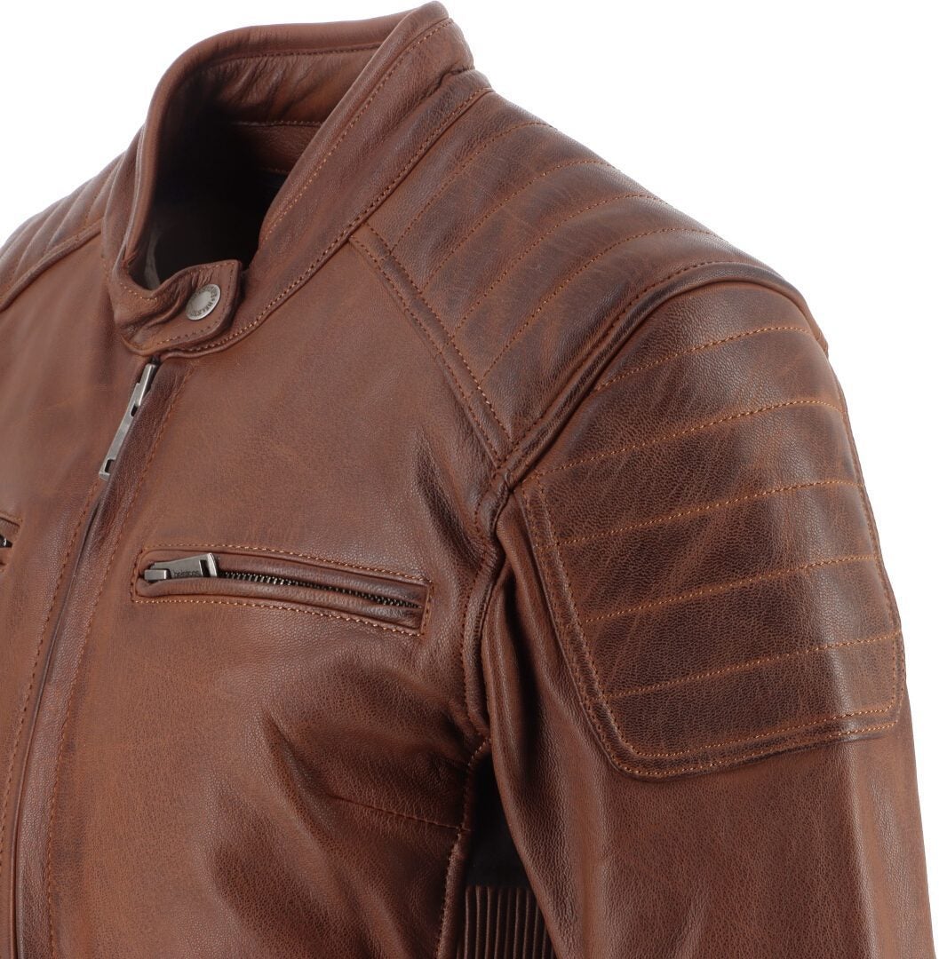 Helstons Jody Ladies Motorcycle Leather Jacket brown XL Figure 7