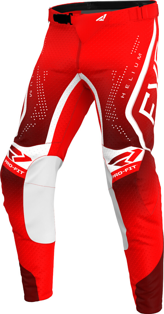 FXR Helium 2024 Motorcross broek rood/wit 36 Figuur 1