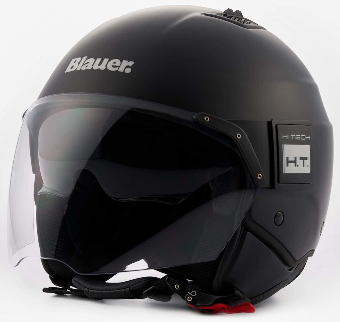 Blauer BET Monochrome Jethelm schwarz matt S (54/56) Abbildung 1