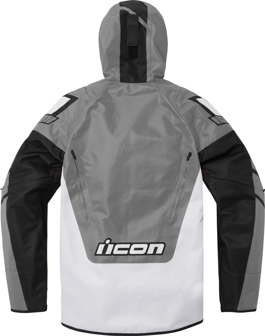 Icon Airform Retro Blouson textile de moto Blanc/Gris L Figure 2