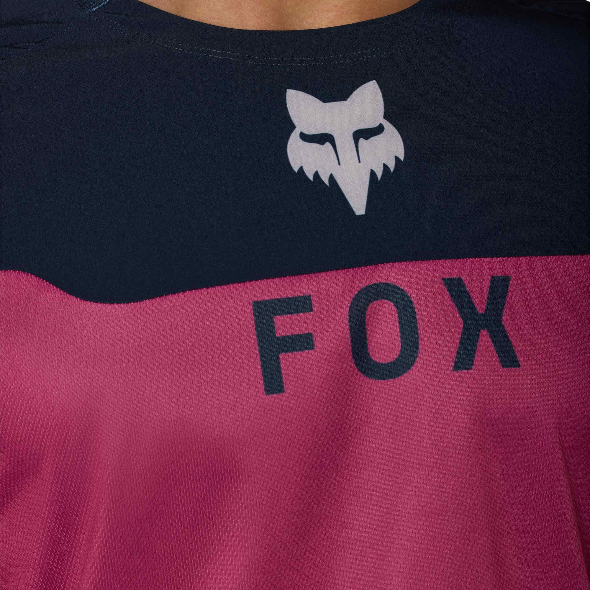 FOX Ranger Off-Road Maillot de motocross rosa/azul 2XL Figura 4