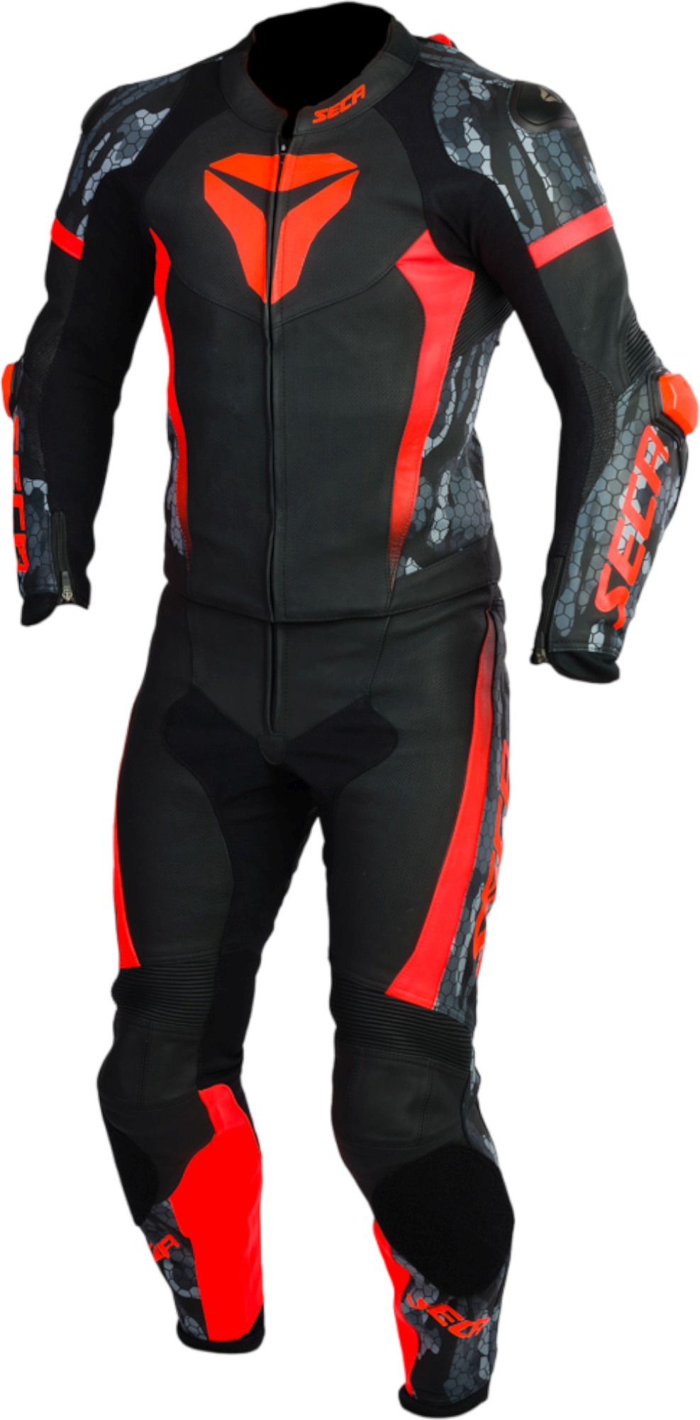Seca SRS II Motorcycle Leather Pants red 64 Figure 3