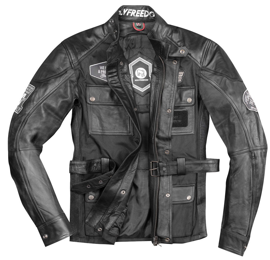 HolyFreedom Quattro TL motorcycle leather/textile jacket S Figure 2