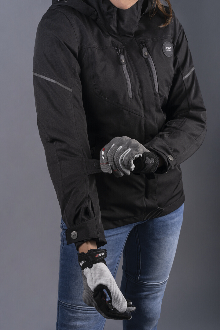 LS2 Rambla Evo imperméable dames moto textile veste noir L Figure 3