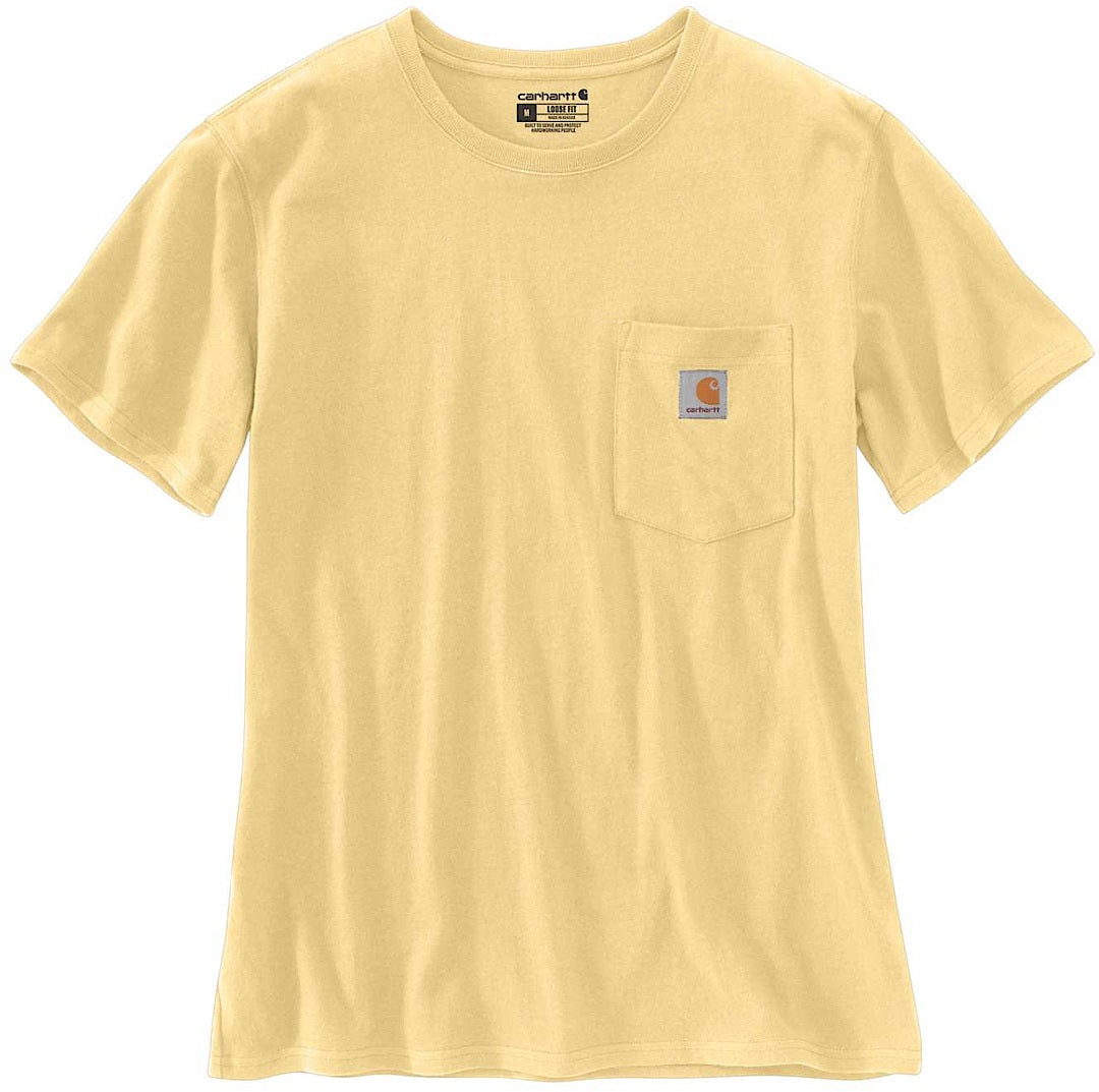 Carhartt Workwear Pocket Maglietta donna giallo S Figura 1